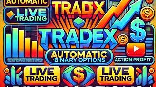 Live Profits with TradeX Automatic BOT | Daily Trading Results in Binary Options & Forex