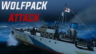 Wolfpack Attack || UBOAT Gameplay.