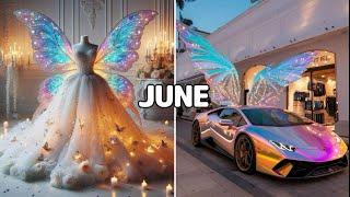 Choose Your Birthday Month and see your Dress and Car || #trending #video #viral