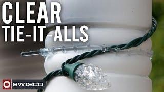 SWISCO Clear Tie-It-Alls