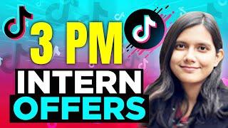 How To Land A PM Internship At TikTok And Tier 1 Companies After Many Rejections