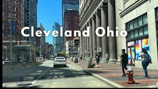 Cleveland Ohio, USA - Downtown Driving Tour