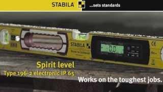 Stabila 196 2 Digital Spirit Levels