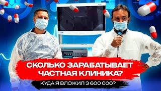 Сколько и как зарабатывает частная клиника? Вложил 3 600 000 руб. Инвестиции в клинику КОРЛ