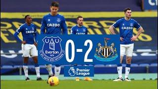 EVERTON 0-2 NEWCASTLE UNITED | PREMIER LEAGUE HIGHLIGHTS