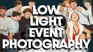 How I shot a 21st in a nightclub... low light event photography!