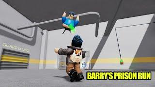 POLİS BARRY'S HAVAYA UÇURDUM ! | ROBLOX BARRY'S PRISON RUN!