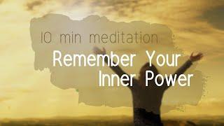 Meditation for Inner Strength | Tap Into Your Power