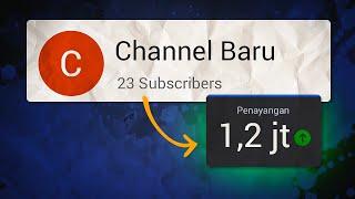 Banyak Channel Baru Meledak di YouTube (Gini Caranya!)