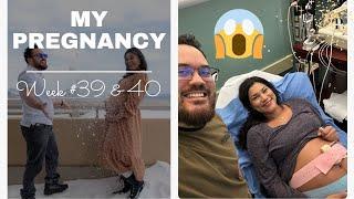 My Pregnancy Journey Week 39 & 40: Scary Hospital Visit & Membrane Sweep Experience! |  MomPrila