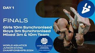 Day 1 | Finals | World Aquatics Junior Diving Championships 2024