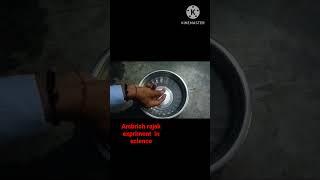 ambrish rajak short video science experiment of surface tension