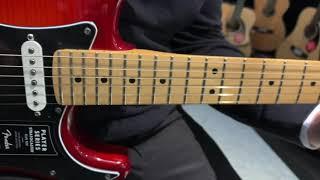 Fender Player Strat Plus Top Review -  Rimmers Music