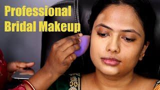 Fair Skin Bridal Makeup For Beginners / South Indian Bridal Makeup Tutorial / Indian Bridal Makeup