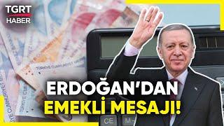 #SONDAKİKA | Erdoğan Bakanlar Kurulu Sonrası Konuştu: "Emeklilerimizi Ezdirmeyeceğiz!" - TGRT Haber