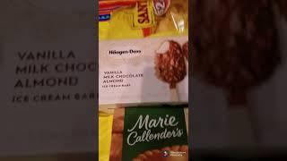 Costco Haul • Haagen Dazs Ice Cream To Marie Callender's Chicken Pot Pies To Cashews Plus #shorts