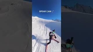 Creative way to use  the @insta360 #snowboarding #bail backflip