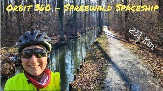 Graveltour durch den Spreewald im Winter. Schutzbleche... nicht mit mir!