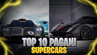 Pagani Supercars: Unraveling the Top 10 Legends of Italian Automotive Ingenuity.