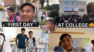 First Day In College | Starting My College Life #italy #pakistan #vlog