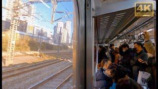 [4K] Transfer to the Seoul Subway, Line 9 to Line 1 & 1 to 4,  Public Transportation in Korea