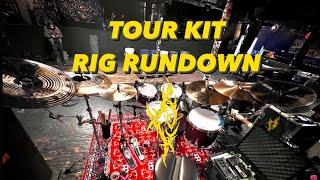 Travis Regnier - Drum Kit Rundown (Carcosa - Lotus Tour 2023)