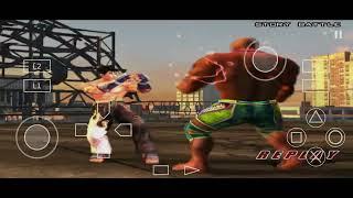 Gameplay TEKKEN 5 Aethersx2 POCO X6 PRO mode ultra hard  | susaaah bangeeet wooiiiii...