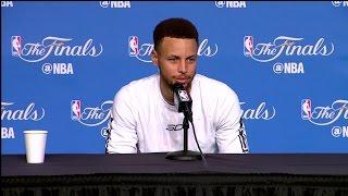 NBA FINALS THURSDAY: Stephen Curry Press Conference