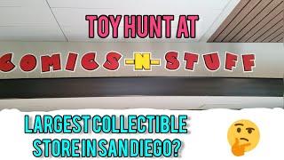 Is This Comics N Stuff The Largest Collectibles Store In The San Diego Area?