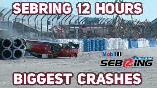 12 Hours Of Sebring Biggest Crashes