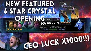 New Featured 6 Star Crystal Opening Amazing CEO Luck x1000!!!!