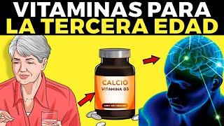 Las 9 mejores vitaminas y suplementos para las personas de la tercera edad