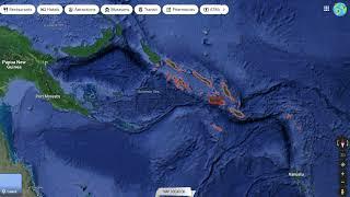 Where on the map - Solomon Islands