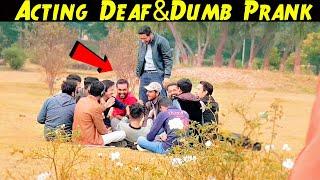 Acting Deaf And Dumb Prank In Pakistan Rawalpindi | Funny Prank | PindiFied |