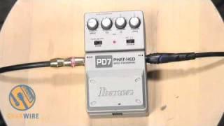 Ibanez PD7 Phat-Hed Bass Overdrive Demonstration