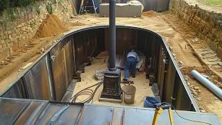 Men Build Secret 2-Room BUNKER Under a House | Start to Finish by @DashingAxe