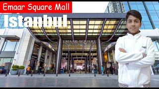 Istanbul walking tour | Emaar Square Mall | 4K video | 2022 | turkey zaid explore