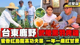 《詹姆士出走料理》台東鹿野武陵黑羽烤雞 蜜香紅烏龍茶功夫菜 一年一產紅甘蔗 在地特有料理樣樣來-第268集-2024/7/21