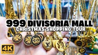 [4K] Holiday Shopping at 999 DIVISORIA MALL! Amazing Finds and Affordable Prices!