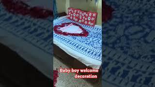 #Baby's boy welcome home decoration #baby boys#love