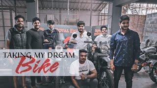 Taking my Dream bike Royal Enfield Himalayan/BS6/Kannada vlog/Deliver