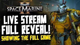 Space Marine 2 LIVESTREAM! SHOWING OFF THE GAME!