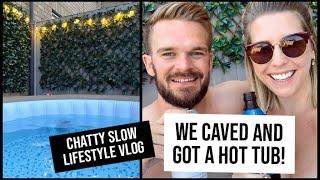 We caved....it's hot tub time! | xameliax Weekly Vlog - Slow Lifestyle Every Day Chats