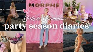 IT GIRL VLOG: party season ep 1 | fashion shows, christmas parties, getting glammed