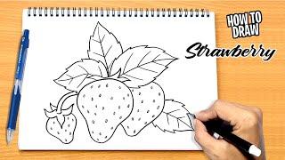 How to draw Strawberry