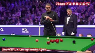 Snooker UK Championship Open Ronnie O’Sullivan VS Ali Carter ( Frame 7 & 8 & 9 & 10 )