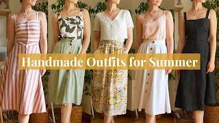 Handmade Summer Outfits ️｜Sewing Ideas & Summer Sewing Patterns