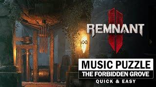 The Forbidden Grove - How to Complete Music Puzzle Guide (Water Harp Puzzle) [Remnant 2]