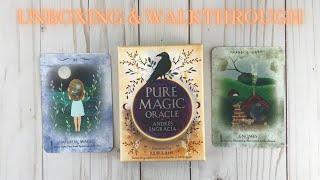 Pure Magic Oracle Cards Flip Through and Walkthrough  Oracle Deck Rockpool Card Series