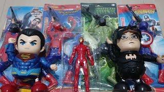 spider-man hulk captain america iron man superman batman